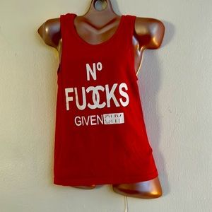 Hanes tank with print